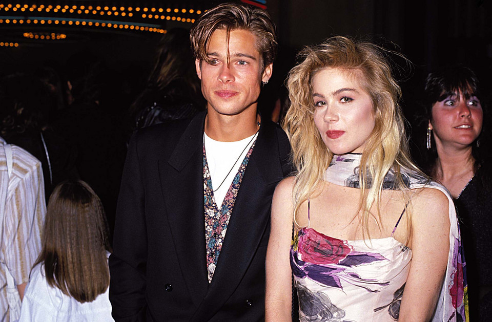 Christina Applegate i Brad Pitt (1989)