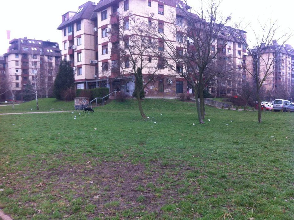 Papirići su svuda na šetalištu