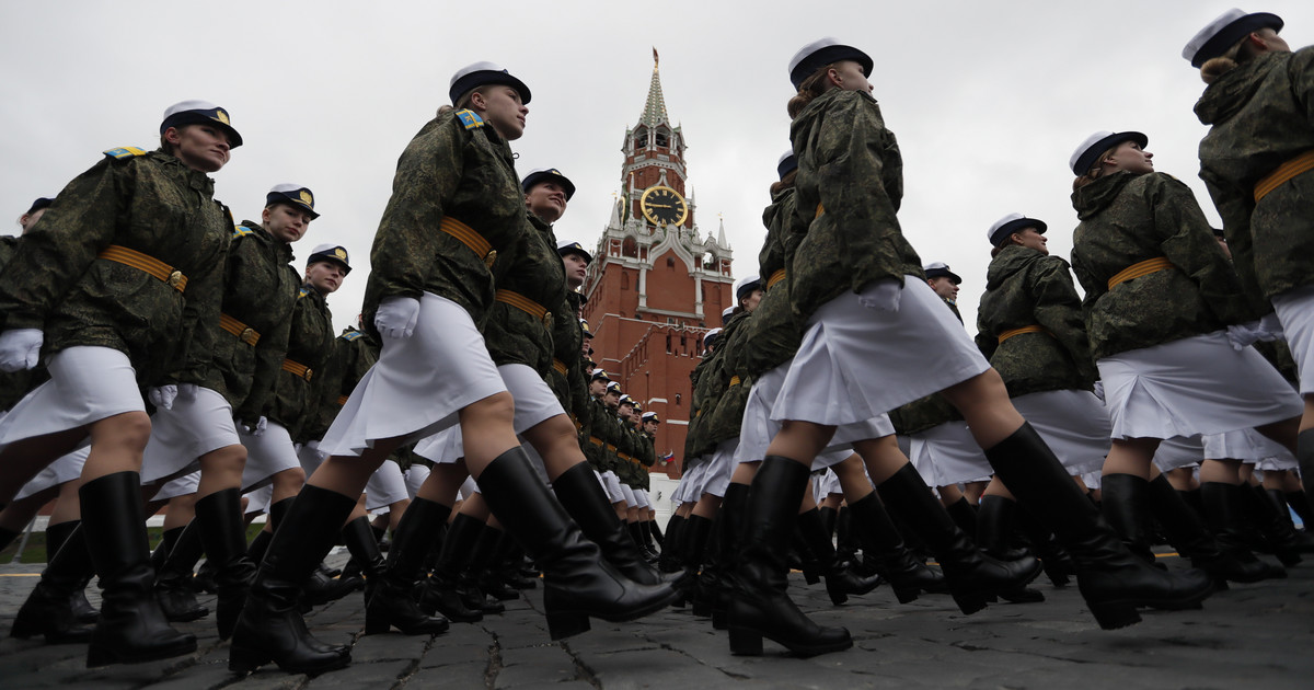 Rusia.  Dia de Victoria.  Un desfile en la Plaza Roja [GALERIA]