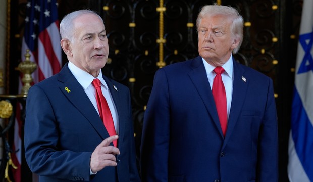 Benjamin Netanjahu i Donald Tramp