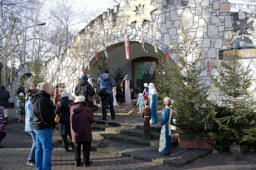 Żywa szopka w Kościele NMP Matki Pocieszenia na wrocławskim Wittigowie