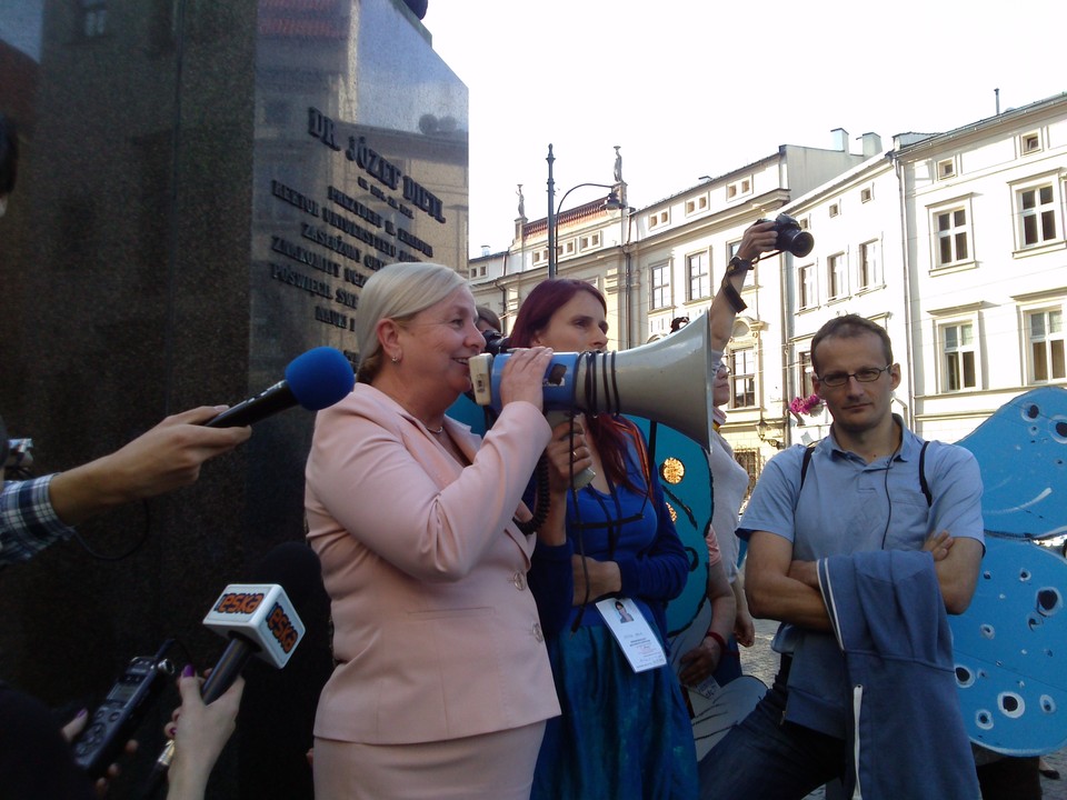 Protest ws. krakowskiego Zakrzówka