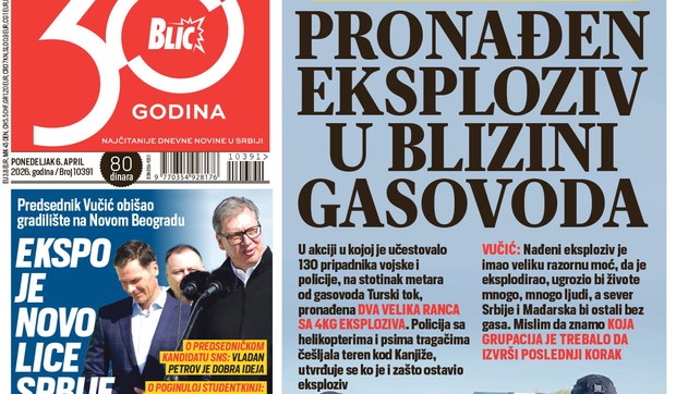 NASLOVNA BLIC