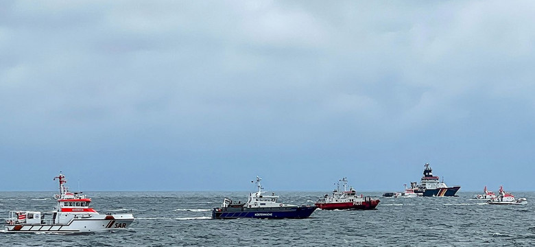 Kolizja statków na Morzu Północnym. Na burtę weszła komisja wypadków morskich