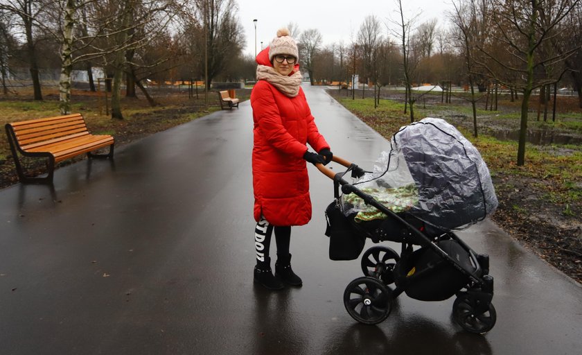 Błoto w Parku Ludowym