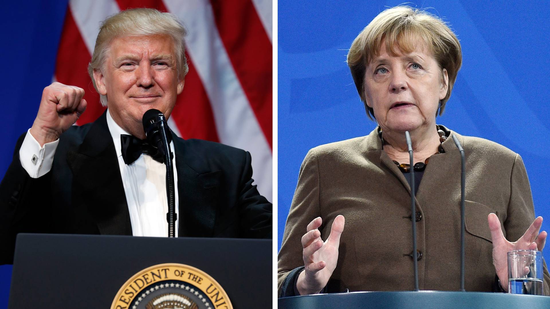 Merkel trifft Trump - Dienstagabend geht der Flieger - Noizz