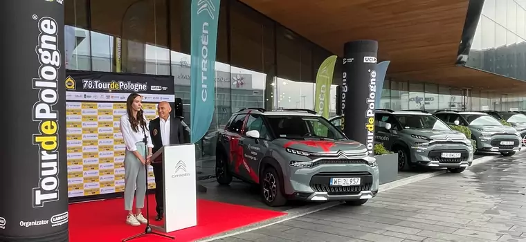 Tour de Pologne 2021: Citroen przekazał organizatorom flotę pojazdów