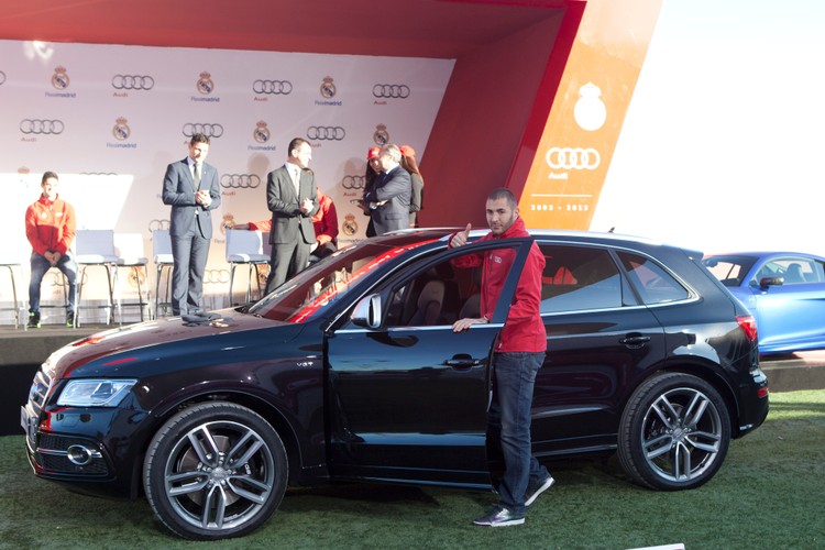 Karim Benzema i Audi SQ5