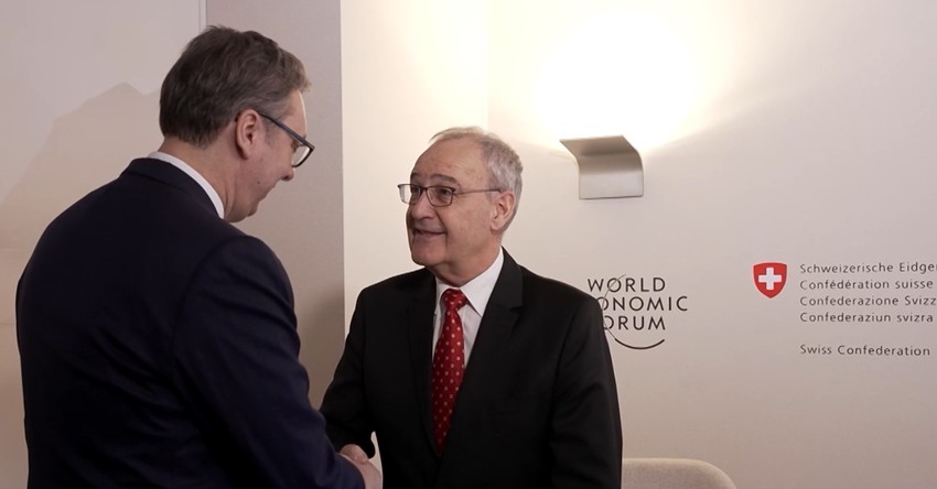 Predsednik Srbije i predsednik Švajcarske