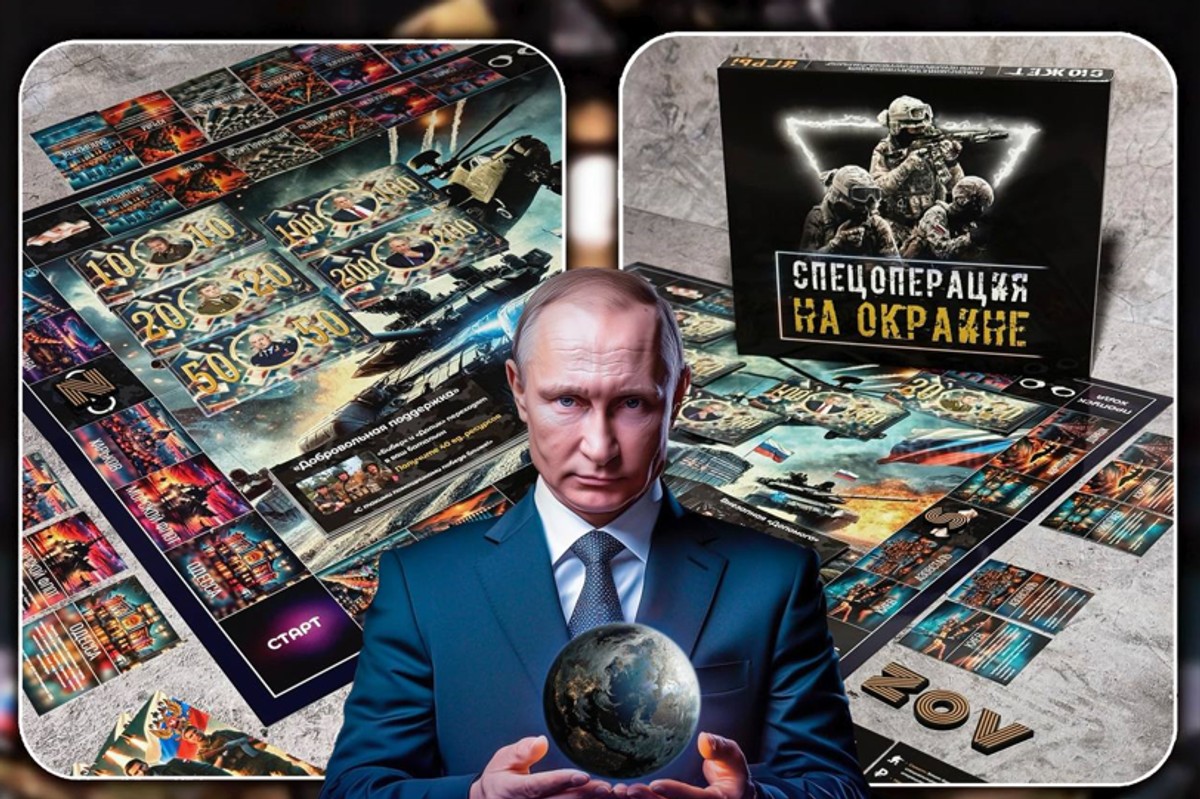Rosyjski "Monopol" o wojnie na Ukrainie - fragment reklamy