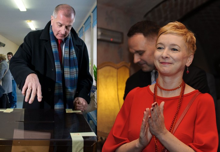 Wybory samorządowe 2014 we Wrocławiu - Rafał Dutkiewicz i Mirosława Stachowiak-Różecka