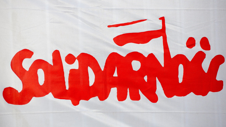 Flaga NSZZ Solidarność