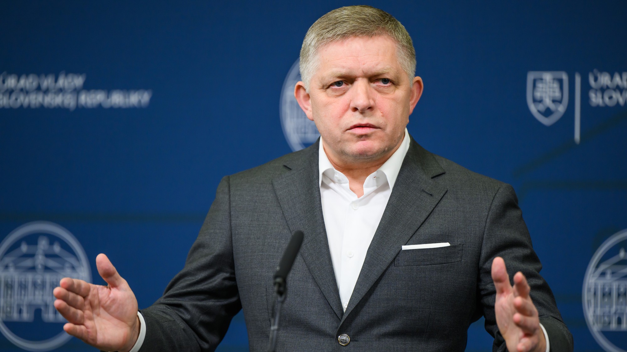 Premiér SR Robert Fico.