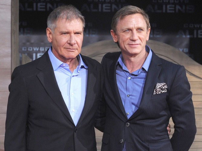 Harrison Ford i Daniel Craig