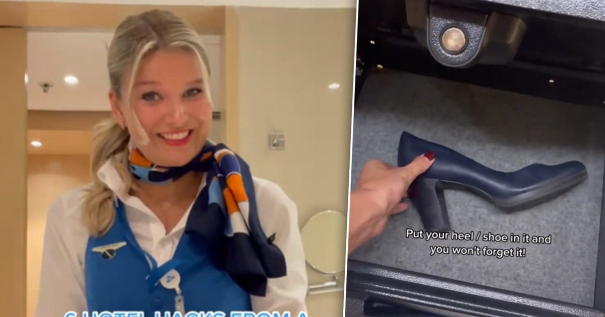 Dziwny, ale skuteczny trik podróżniczy. Stewardesa radzi... włożyć jednego buta do sejfu