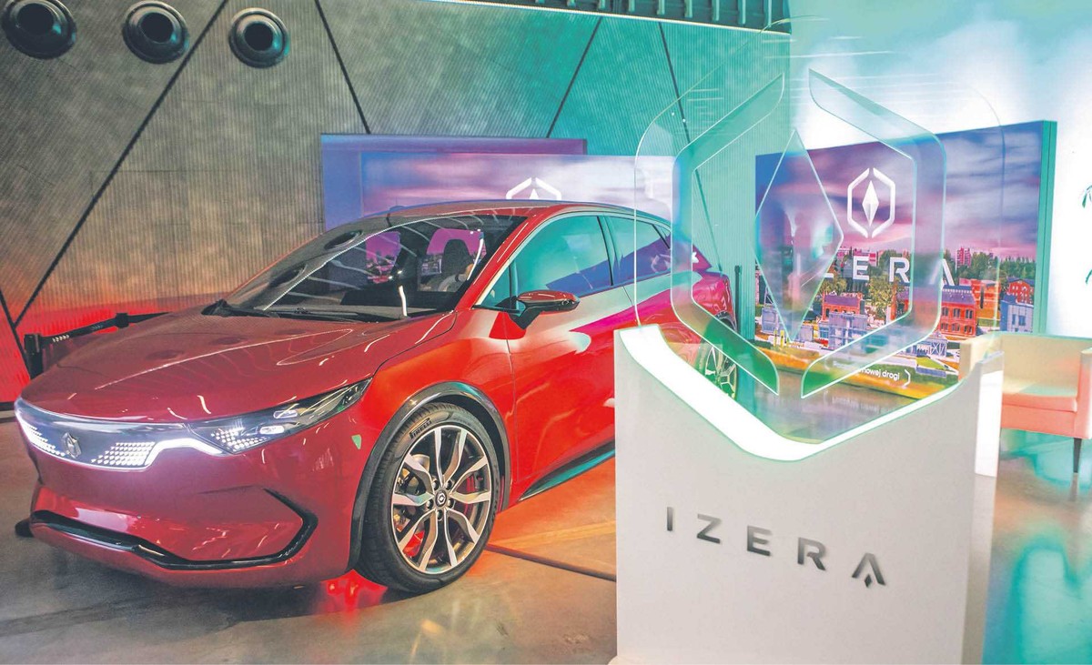 Pokaz prototypu Izery. 23 września 2021 r.