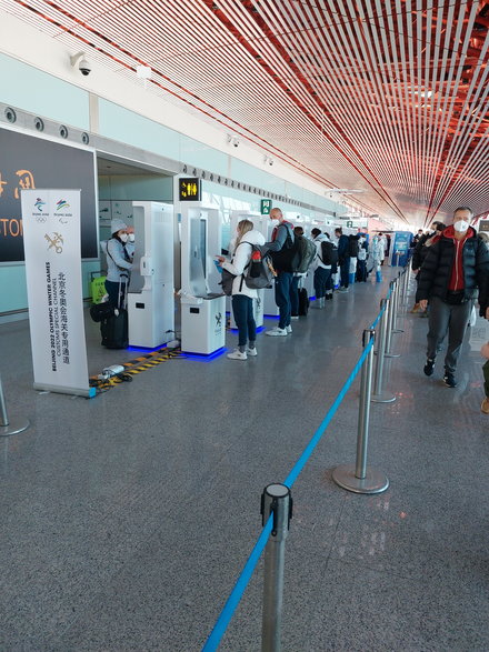 Pierwsze przeszkody na lotnisku w Pekinie