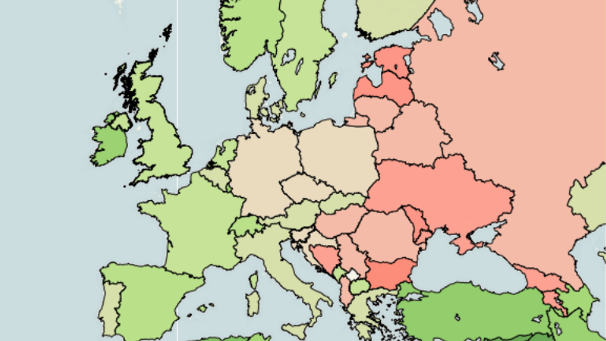 demografia populacja Europy