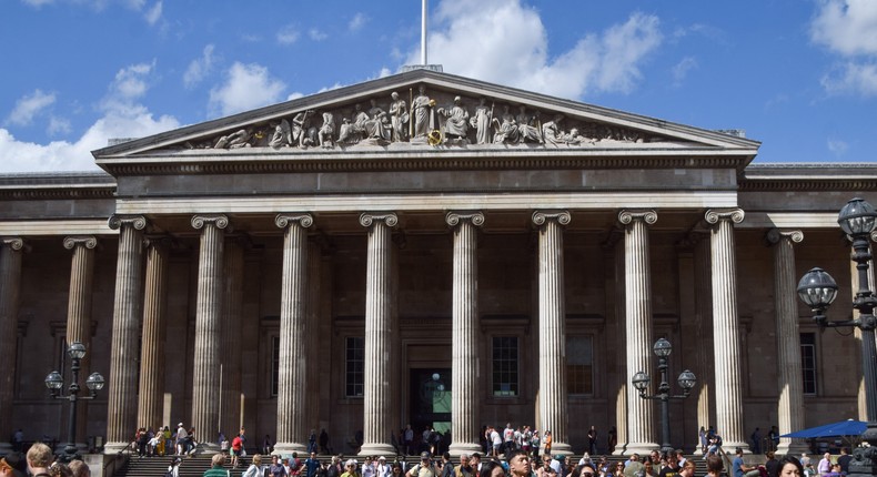 The British Museum in London.Vuk Valcic/SOPA Images/LightRocket via Getty Images