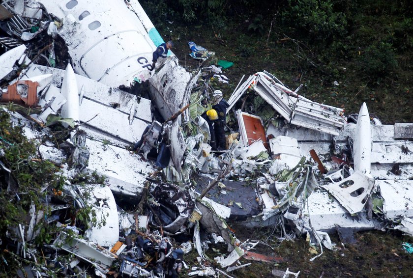 Chapecoense ukarane po katastrofie lotniczej. Zapłacą ponad 100 tys