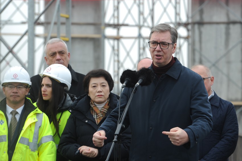 Radovi na izgradnji brze pruge Novi Sad-Subotica