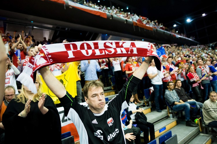 Polscy kibice zrobili najazd na hale w Berlinie