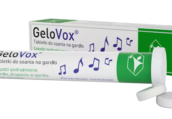 GeloVox - tabletki na chrypkę i suchość w gardle w nowej porzeczkowej odsłonie