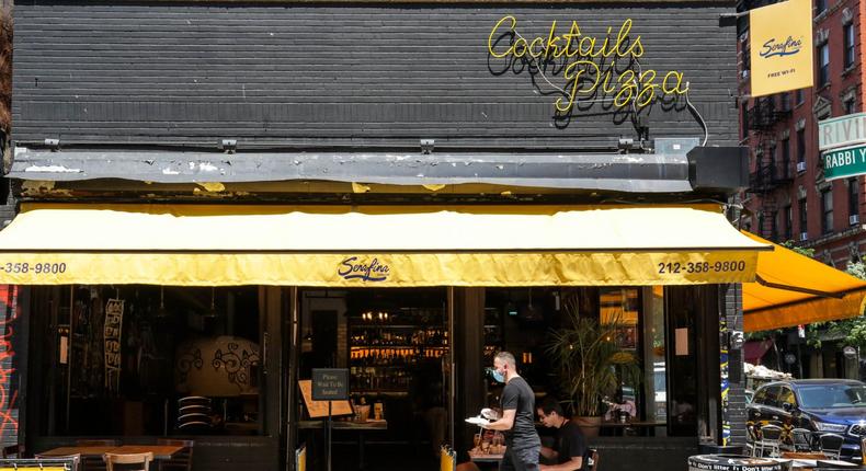 New York Restaurants reopening outdoor dining pandemic 35