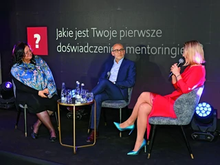 Od lewej: Jadwiga Kuczkowska, Jacek Bełdowski, Agnieszka Maruda.