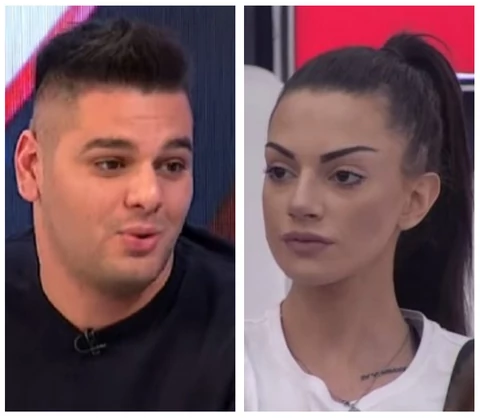 Adam Đogani i Tara Simov (Foto: Screenshot TV Red/TV Pink)