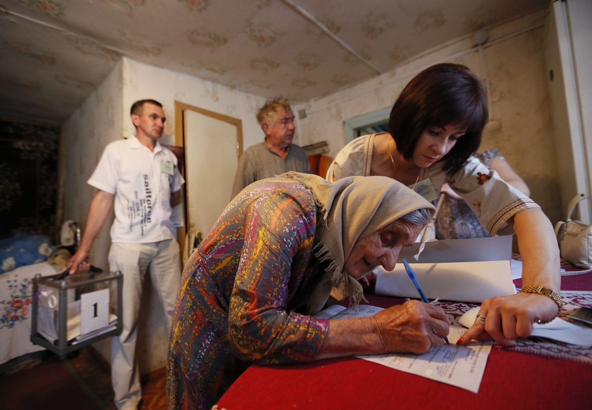 Ukraina wybory prezydenckie głosowanie