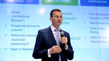 Morawiecki zapowiada Fundusz Ekspansji Kapitałowej