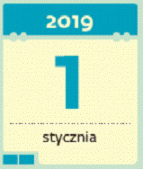 1 stycznia 2019