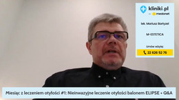 Miesiąc z leczeniem otyłości #1: Nieinwazyjne leczenie otyłości balonem ELIPSE + Q&amp;A