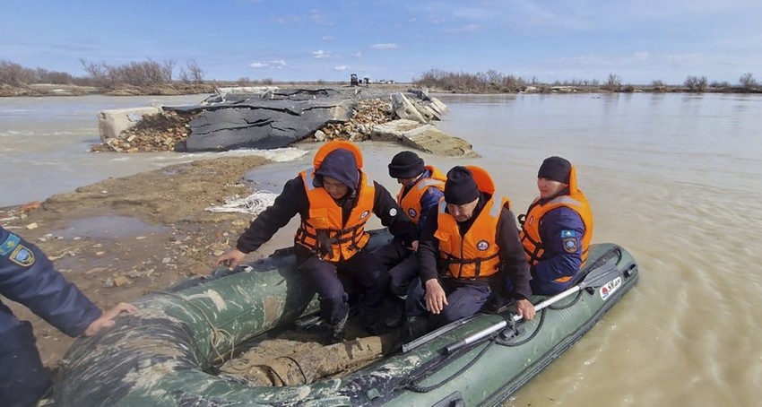 Poplave u Kazahstanu - region Pavlodar