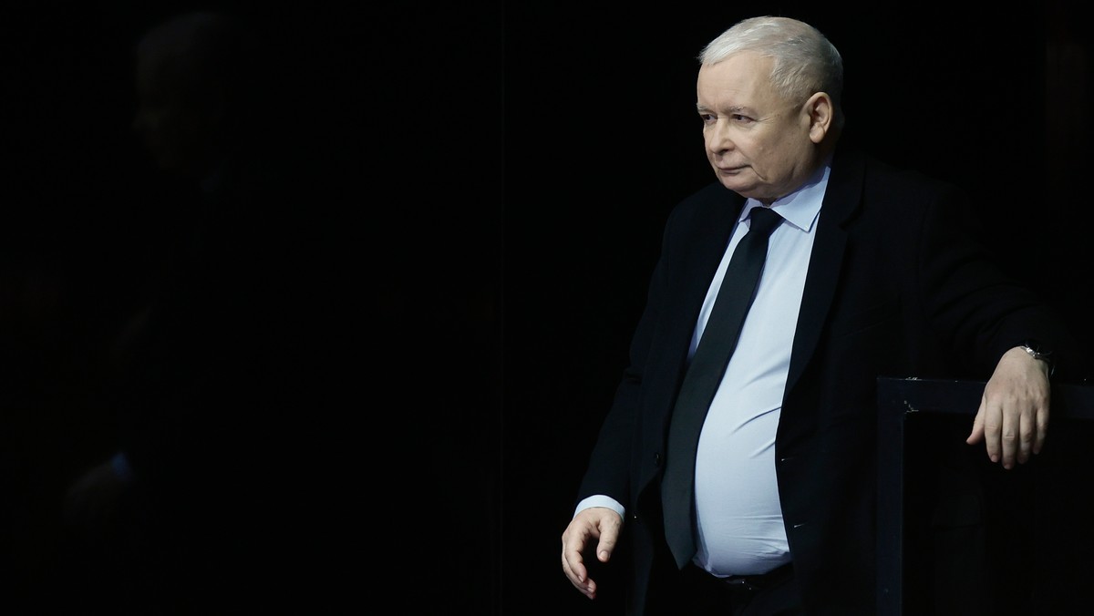 Prezes PiS Jarosław Kaczyński