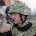 Sean Penn sfotografowany na ukraińsko-rosyjskim froncie. Aktor zbiera materiały do filmu