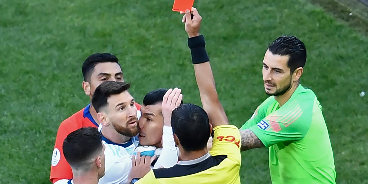 Copa America 2019: czerwona kartka dla Lionela Messiego ...