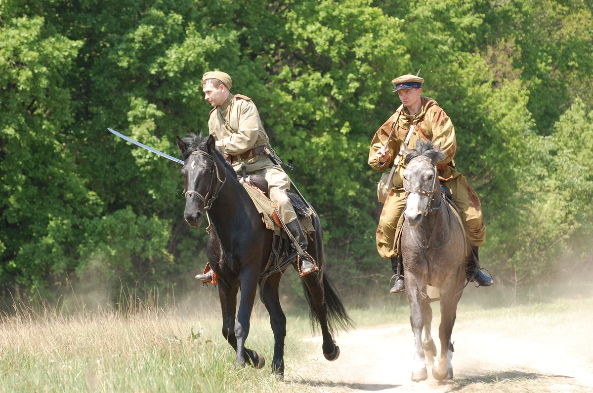 Armia Czerwona. Sowieccy kawalerzyści