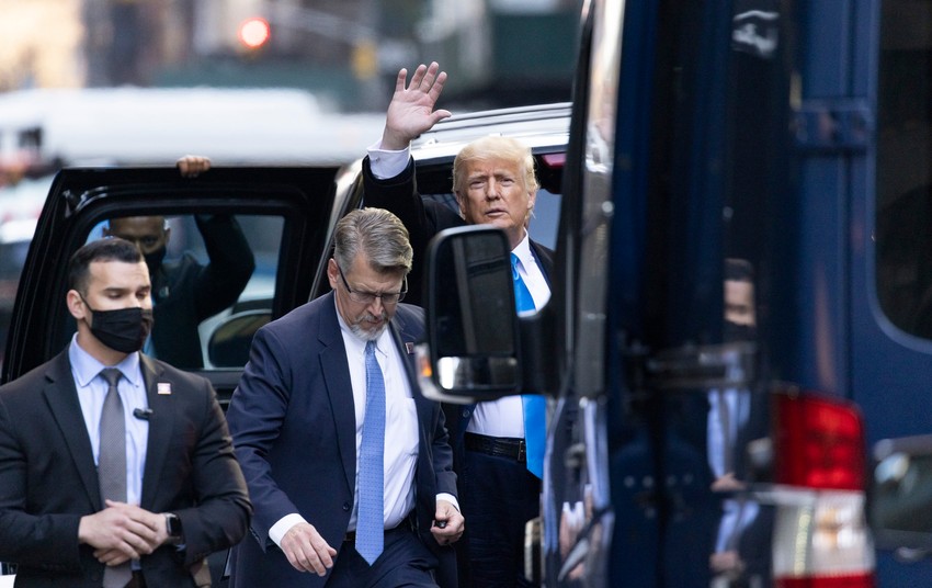 Donald Tramp u Nujorku početkom marta