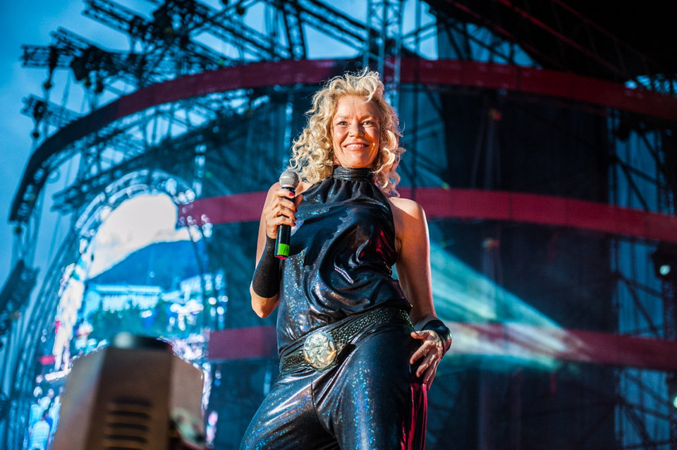 Beatrix Delgado na 90'Festival / Bielsko-Biała