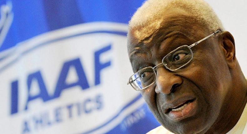 Former IAAF preisdent, Lamine Diack 