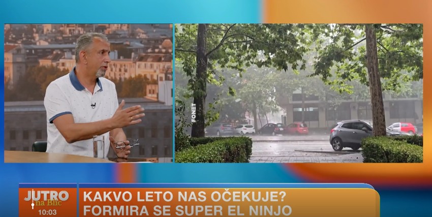 Meteorolog RHMZ Goran Mihajlović