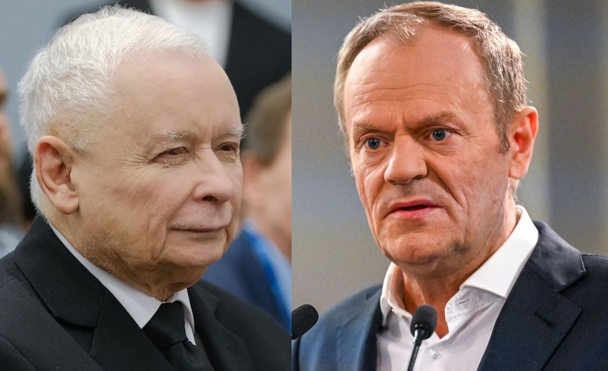 Jarosław Kaczyński i Donald Tusk