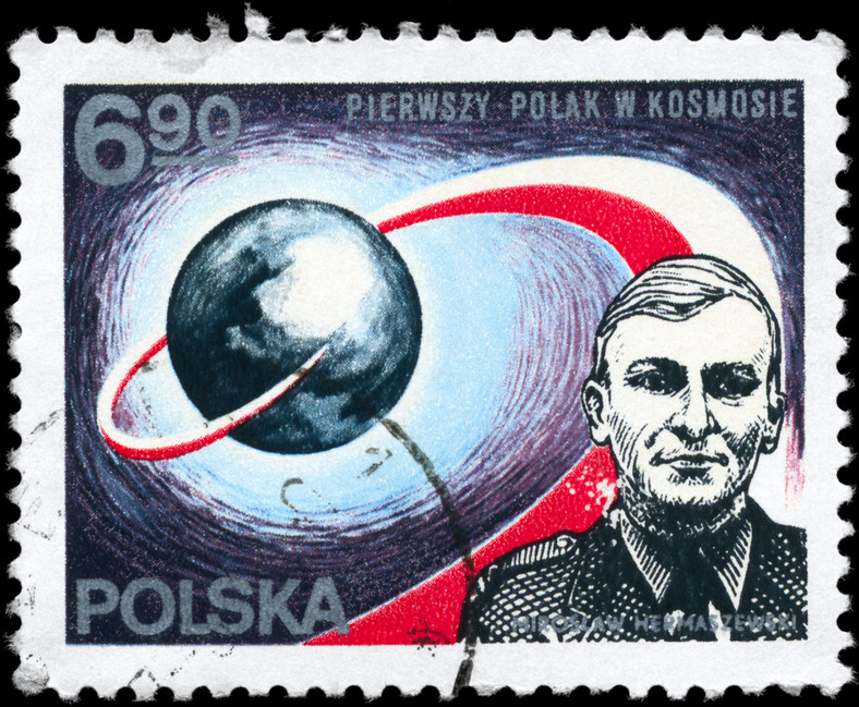 Gen. Mirosław Hermaszewski miał swój znaczek pocztowy