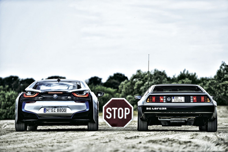 DeLorean DMC-12 i BMW i8 - Wechikuły czasu