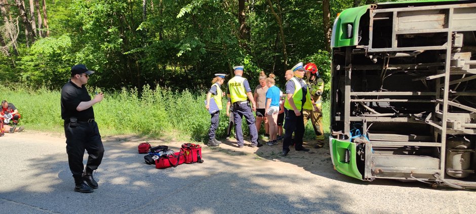 Na poligonie drawskim służby ćwiczyły sytuacje kryzysowe