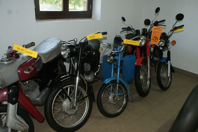 Zabytkowe motocykle w Chlewiskach