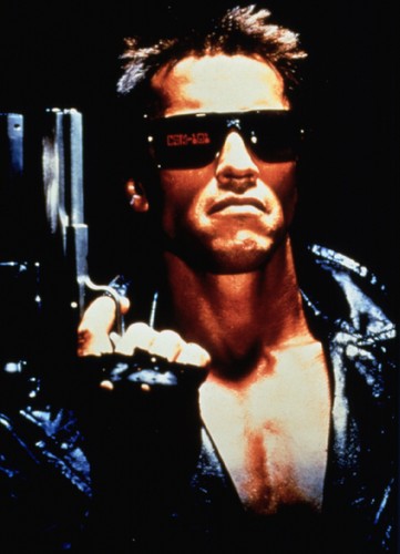 Arnold Schwarzenegger w filmie 'Terminator'