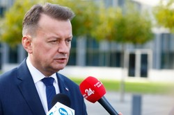 Błaszczak wbija szpilę Niemcom i Francji. "W Polsce będzie misja UE szkoląca Ukraińców"